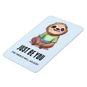 Sei einfach glücklich, wenn du lächelnde Schlampe Magnet (Linke Seite)