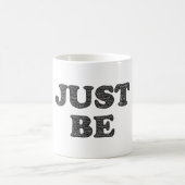 Sei einfach. Motivation Kaffeetasse (Mittel)