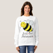 Sei einfach Phantastische Hummel Sweatshirt (Vorne ganz)
