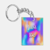 Sei einfach Schlüsselanhänger (Vorderseite links)