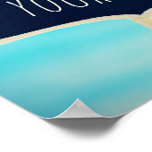 Sei einfach selbst poster (Ecke)