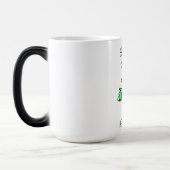 Sei einzigartig sei Einhorn Morphing Tasse 15 oz (Links)