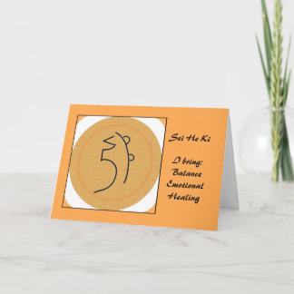 Sei er Ki Reiki Symbol Karte