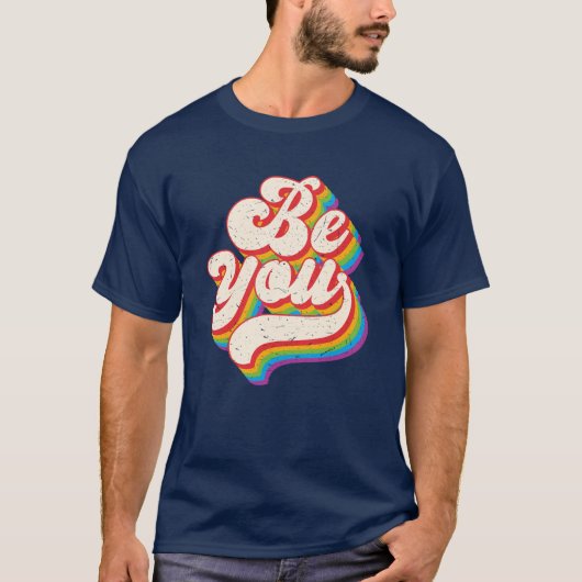 Sei es, du rerodierst Rainbow LGBTQ T-Shirt (Vorderseite)