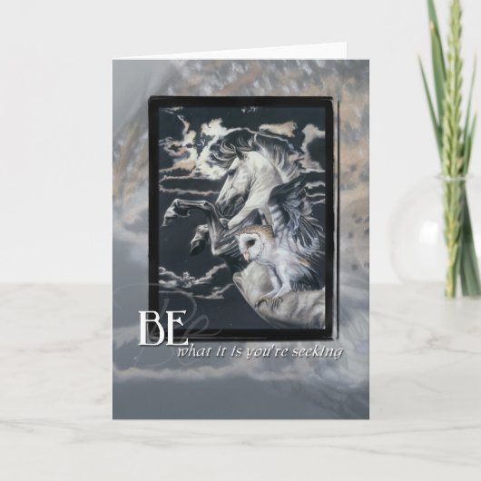 Sei es, was du suchst karte (Vorderseite)