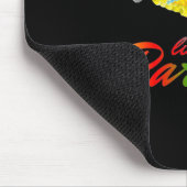 Sei farbig wie ein Papagei Mousepad (Ecke)