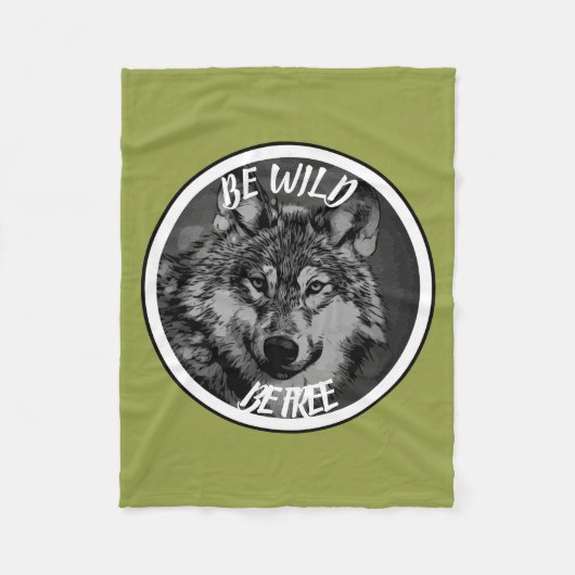 Sei frei! fleecedecke (Vorderseite)