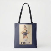Sei frei! Tote Tasche (Vorderseite)