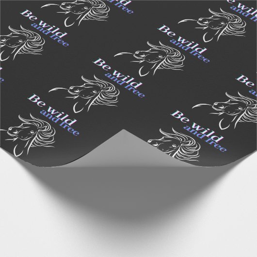 Sei frei und frei geschenkpapier (Ecke)