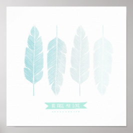 Sei frei von meiner Liebe. Dekor im Kinderzimmer. Poster