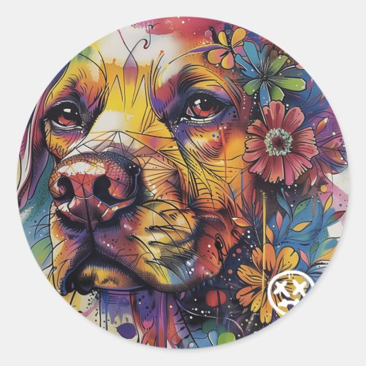 Sei freundlich... Aufkleber (Vorderseite)