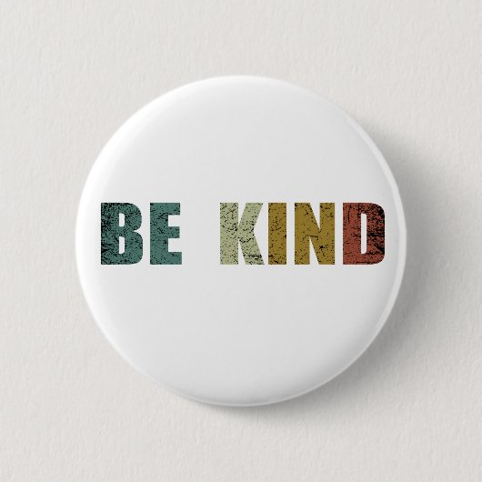 Sei freundlich button (Vorderseite)