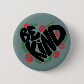 Sei freundlich button (Vorderseite)