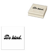 Sei freundlich gummistempel (Stempel)