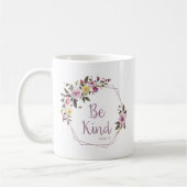 Sei freundlich kaffeetasse (Links)