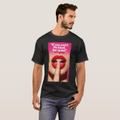Sei freundlich Karte T-Shirt (Vorne ganz)