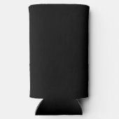 Sei freundlich Motivierend Typografie | Feather &  Selters Dosenkühler (Rückseite)