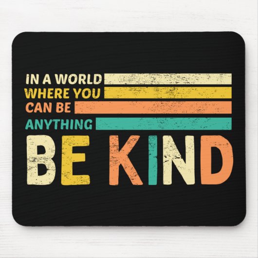 Sei freundlich mousepad (Vorne)