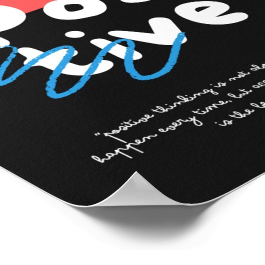 Sei freundlich, Poster. Poster (Ecke)