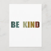 Sei freundlich postkarte (Vorderseite)