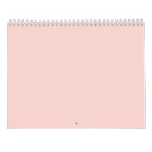 Sei freundlich – Regenbogen-Pastell-Positivität Kalender (Rückseite)