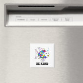 Sei freundlich Regenbogenfisch Lehrer Leben Unterr Magnet (In Situ (Geschirrspüler))
