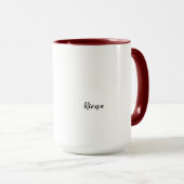 Sei freundlich Sei tapfer Sei du selbst Personalis Tasse (VorderseiteRechts)