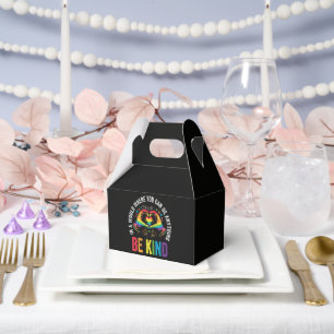 Sei freundlich Stolz LGBT Monat Geschenkschachtel