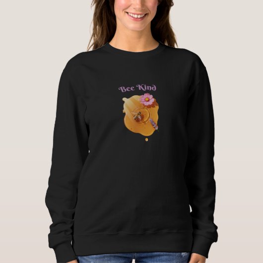 Sei freundlich sweatshirt (Vorderseite)
