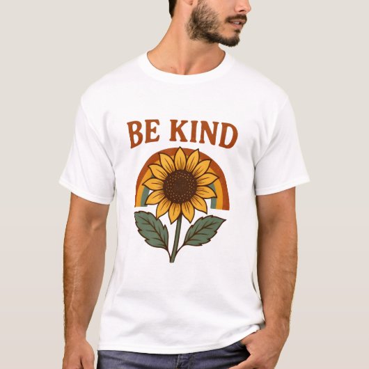 Sei freundlich T-Shirt (Vorderseite)