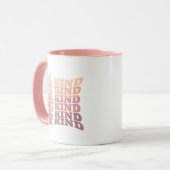 Sei freundlich tasse (Vorderseite Links)