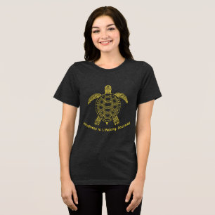 Sei freundlich Tri-Blend shirt