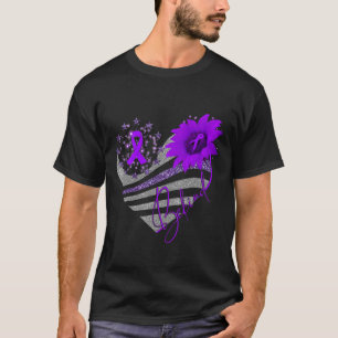 Sei freundlich Überdosis-Bewusstsein Sonnenblumen- T-Shirt