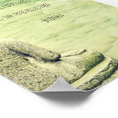 Sei freundlich zu allen Kreaturen, die Buddha-Zita Poster (Ecke)