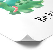 Sei freundliches Baby- oder Kinderzimmerposter mit Poster (Ecke)