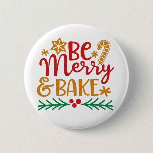 Sei froh Bake Button (Vorderseite)