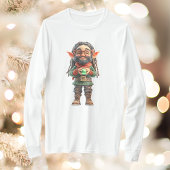 Sei froh über den Weihnachtself Männer-T-Shirt T-Shirt