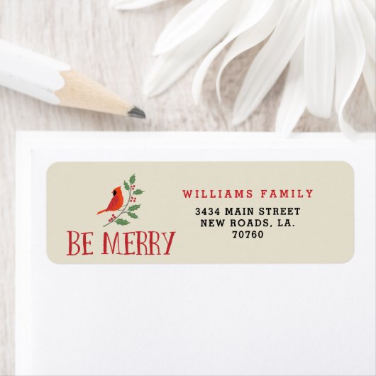 Sei froher Kardinal Weihnachten (Insitu)