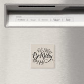 Sei froher Text Magnet (In Situ (Geschirrspüler))