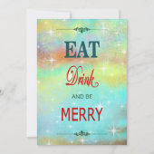 Sei fröhlich feiertagskarte (Vorderseite)