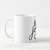 Sei fröhlich kaffeetasse (Links)