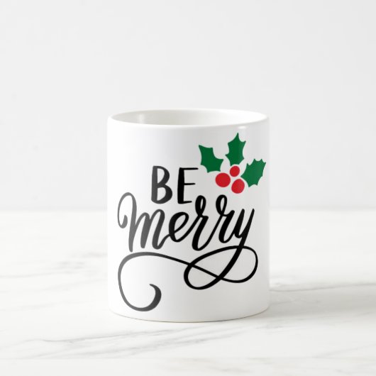 Sei fröhlich kaffeetasse (Mittel)