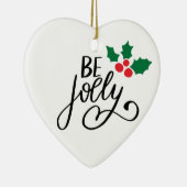 Sei fröhlich keramik ornament (Rechts)