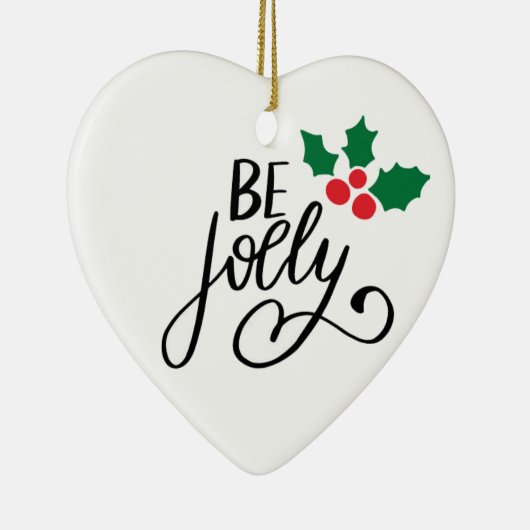 Sei fröhlich keramik ornament (Rechts)