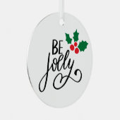 Sei fröhlich ornament aus metall (Vorderseite Rechts)