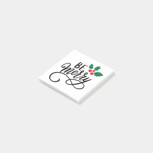 Sei fröhlich post-it klebezettel (angewinkelt)