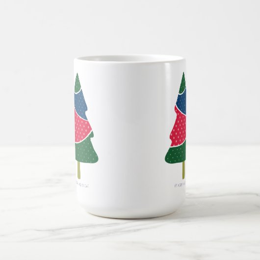 Sei fröhlich und hell kaffeetasse (Mittel)