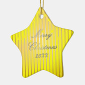 Sei fröhlich und schlicht-helles Ornament (Links)