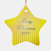 Sei fröhlich und schlicht-helles Ornament (Hinten)