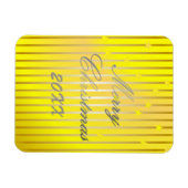 Sei fröhlich und Shine Bright Foto Magnet (Horizontal)